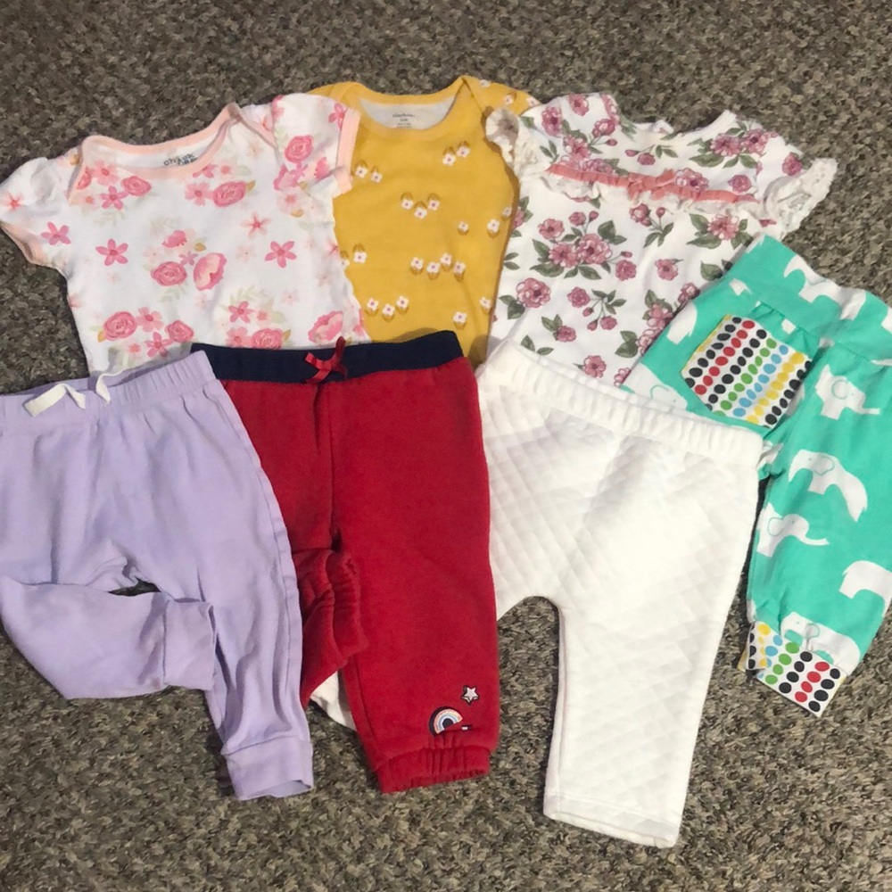 Colorful Baby Clothing Set